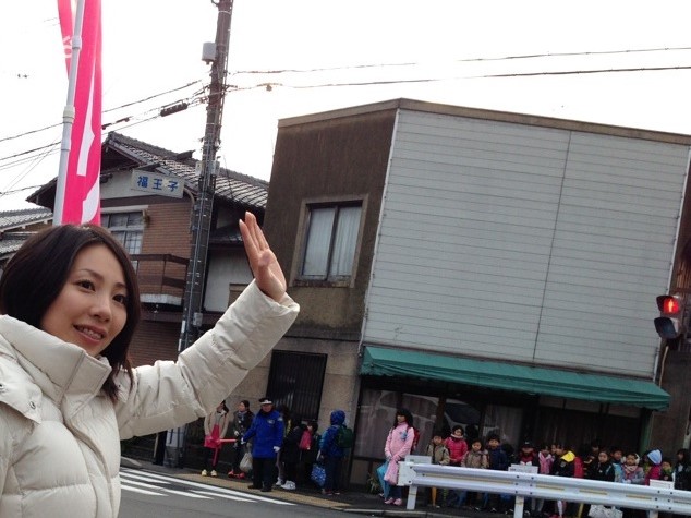 声が枯れる街頭演説