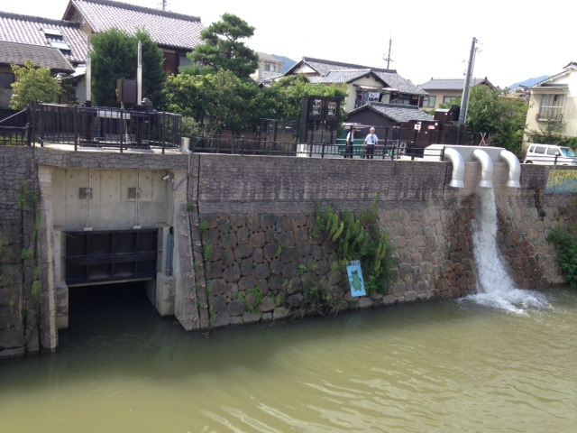 梅津地域の床上浸水から２年