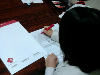 立候補予定の準備