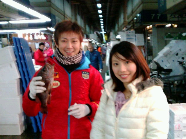 京都中央卸売市場へ