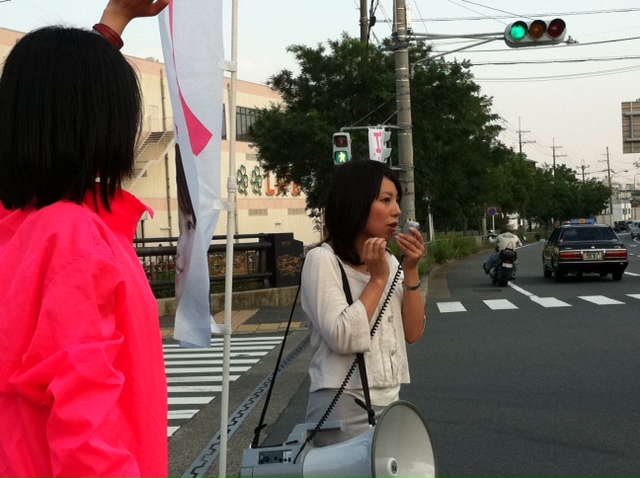 街頭演説での反省