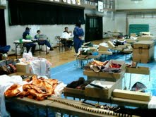 時代祭衣装の夜警