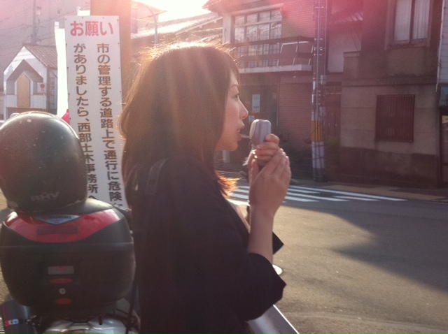 街頭演説＠福王子交差点