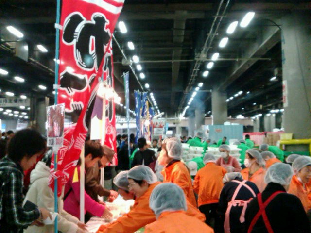 鍋まつり＠中央卸売市場