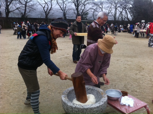 餅つき大会