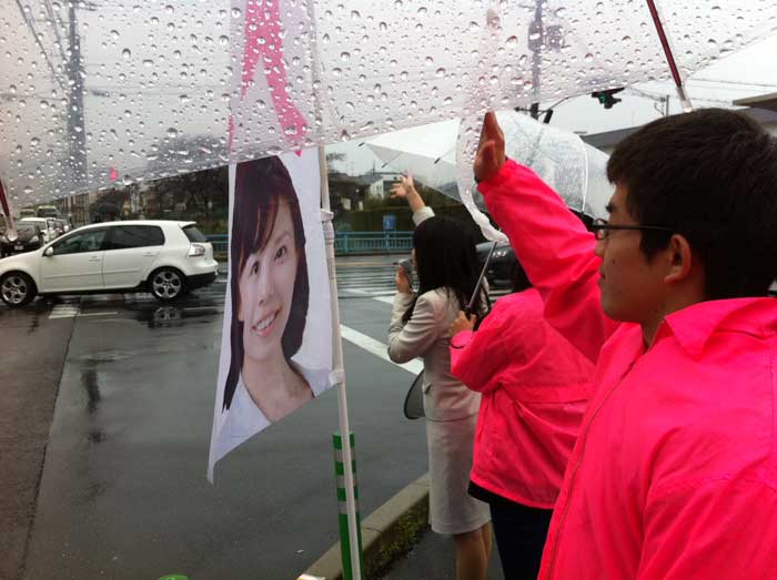 朝の演説＠太秦天神川