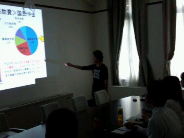 学生部の政策プレゼン大会