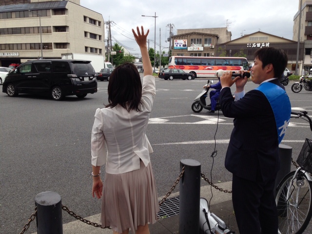 大津さんの演説動画