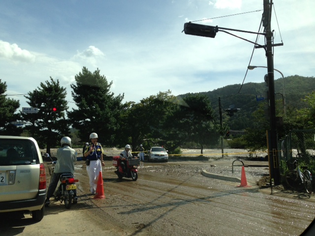 台風１８号による浸水ごみに関して