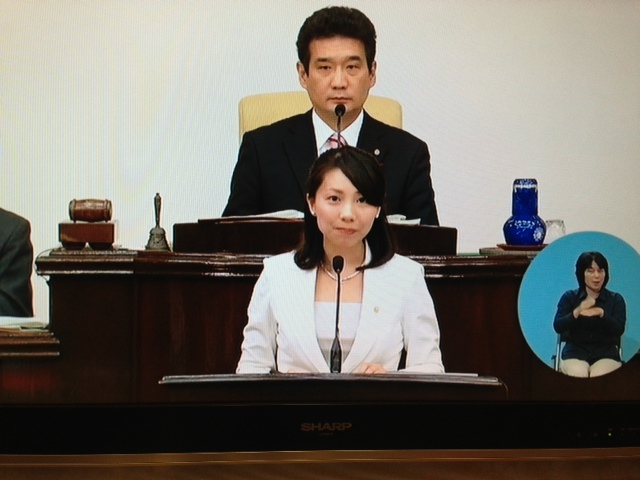 代表質問を終えました！( １)