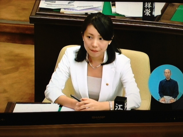 代表質問を終えました！（２）