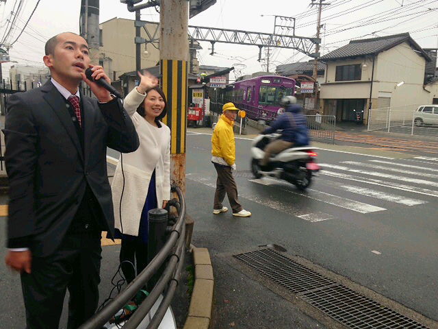 太秦広隆寺でのご挨拶