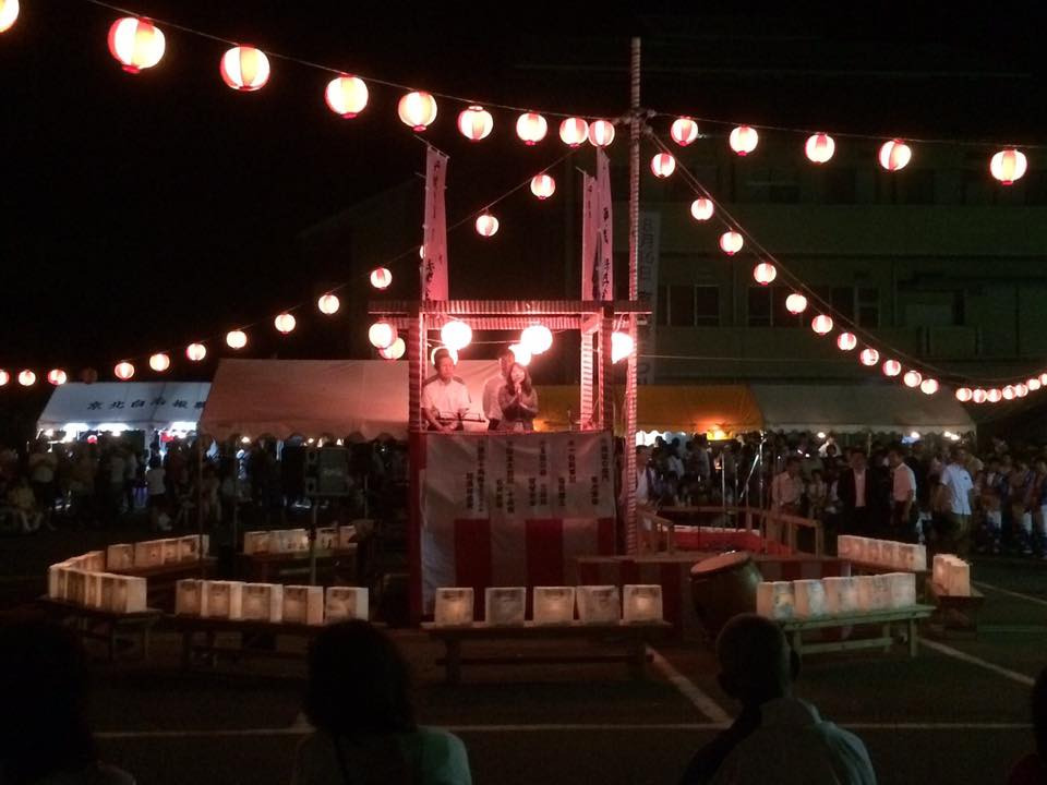 京北の夏祭りに伺いました