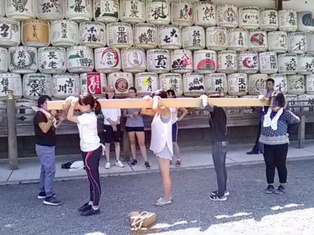 松尾大社さんの女神輿、参加します！
